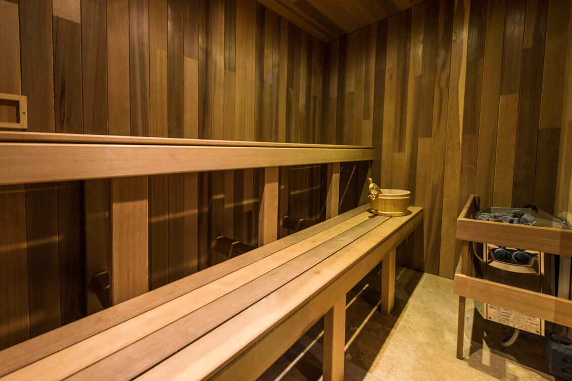 The sauna